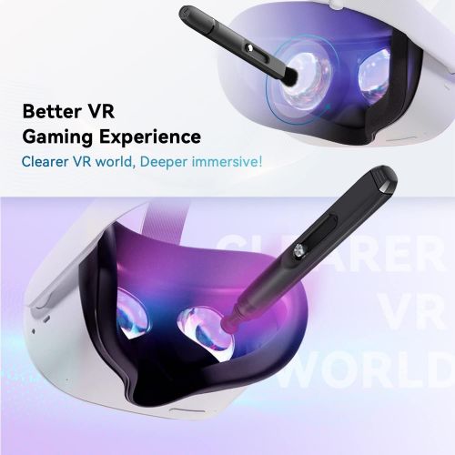  [아마존베스트]CNBEYOUNG Lens Cleaning Pen for Oculus Quest 2/Quest/Rift S/HTC Vive/Cosmos/Valve Index /PS4 VR Headset , Drone, Microsoft HoloLens, Cameras, Optical Lens Dust and Fingerprint Cleaning