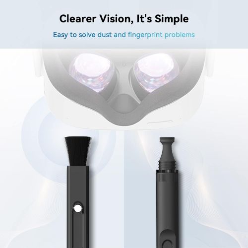  [아마존베스트]CNBEYOUNG Lens Cleaning Pen for Oculus Quest 2/Quest/Rift S/HTC Vive/Cosmos/Valve Index /PS4 VR Headset , Drone, Microsoft HoloLens, Cameras, Optical Lens Dust and Fingerprint Cleaning