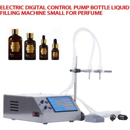  CNCEST 2 Heads Liquid Filling Machine Electric Bottle Filler Digital Pump 100W 4000ml，For Drink Perfume Water Juice Oil