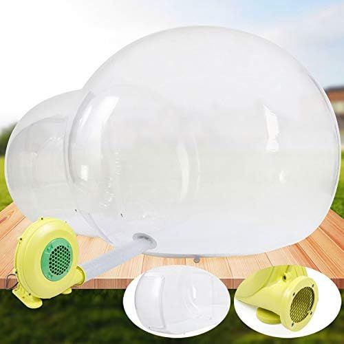  CNCEST Inflatable Bubble Tent 3x5M Luxurious Outdoor Gazebos Transparent Camping Tent Clear Canopy with Blower for Family Camping