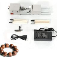 [아마존베스트]CNCEST Mini Lathe Beads Polisher Machine DIY CNC Machine Table Woodwork DIY Tool Rotary Polishing