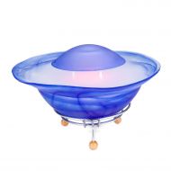 CNZ Fantasy Tabletop Mist Fountain with 12-LED Color Changing, Blue