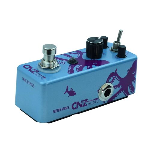  CNZ Audio Octopus - Octave Guitar Effects Pedal, True Bypass