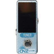 CNZ Audio Chormatic Tuner Guitar Effects Pedal with Large, Multi-Colored LED Display, True Bypass
