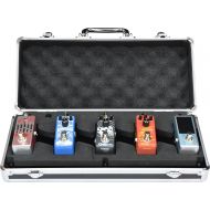 CNZ Audio PedalPad Case 5 - Guitar Effects Pedalboard for 5 Mini Pedals + Power Supply & Cables