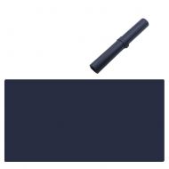 CNZXCO Leather PU Extended gaming mouse pad Mat, Large Office writing desk computer mat Mousepad, Waterproof, Ultra thin 2mm-Navy blue 140x70cm(55x28inch)