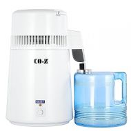 CO-Z 1.1 Gallon Water Distiller, 750W Countertop Home Office Countertop Distiller Water Making Machine, 4L Distilled Clean Water Maker, Distill Distilling Water Purifier Distillers, Pure Water Maker