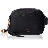 COACH Womens Camera Bag in Polished Pebble Leather