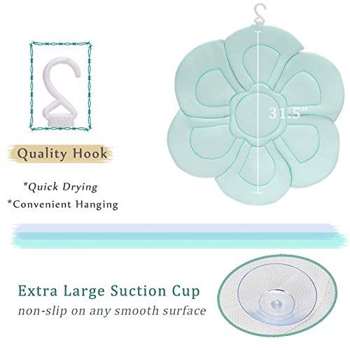  [아마존베스트]COALA HOLA Baby Bath Cushion Sink Bather, Soft Quick Drying Bathtub Mat for Infant Bathing Tub Seat...