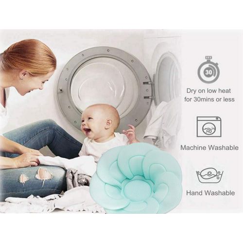  [아마존베스트]COALA HOLA Baby Bath Cushion Sink Bather, Soft Quick Drying Bathtub Mat for Infant Bathing Tub Seat...