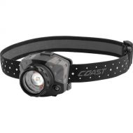 COAST FL88 Tri-Color Pure Beam Focusing LED Headlamp (Black/Gray, Clamshell Packaging)