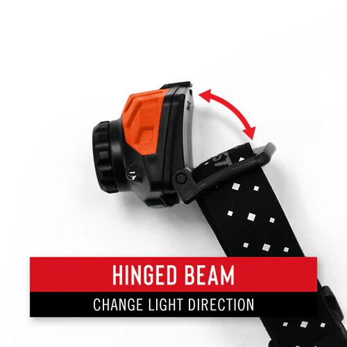  COAST FL88 Tri-Color Pure Beam Focusing LED Headlamp (Black/Gray, Clamshell Packaging)