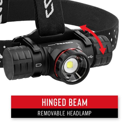  COAST XPH34R Rechargeable LED Headlamp in Vending Package