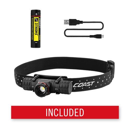  COAST XPH30R Rechargeable LED Headlamp (Gift Box)