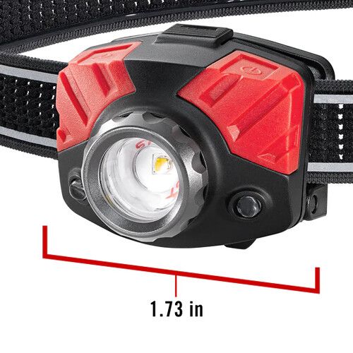  COAST FL75R Dual-Color Pure Beam Focusing Rechargeable LED Headlamp (Blue/Gray)