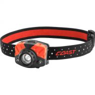 COAST FL75 Dual-Color Pure Beam Focusing LED Headlamp (Black/Red,?Clamshell Packaging)