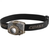 COAST FL68 Multi-Color Wide-Angle Flood Beam Headlamp (Earthtone, Sporting Goods Clamshell Packaging)