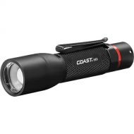 COAST HX5 Pure Beam Focusing Flashlight (Black,?Sporting Goods Clamshell Packaging)