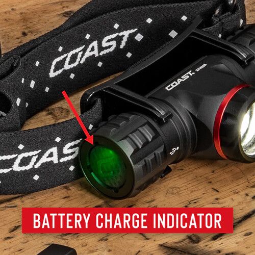  COAST XPH25R Rechargeable LED Headlamp (Clamshell Packaging)