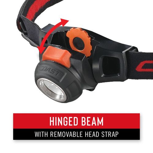  COAST HL7R Pure Beam Focusing Rechargeable LED Headlamp (Clamshell Packaging)