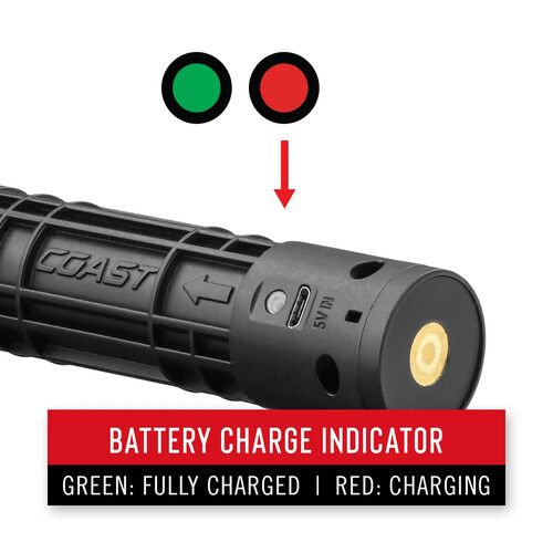  COAST ZX700 Zithion-X Rechargeable Battery for Polysteel 600(R) and 650(R)