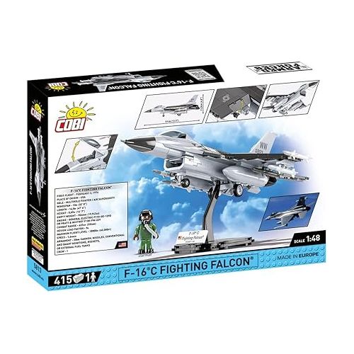  COBI Armed Forces F-16 Fighting Falcon Aircraft