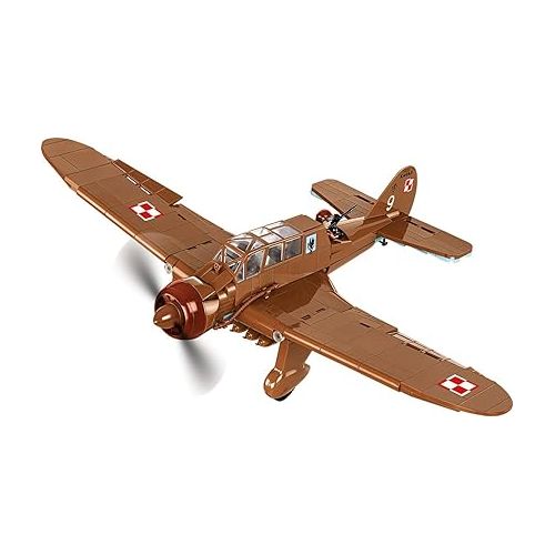  COBI Historical Collection WWII PZL.23 Crucian Aircraft