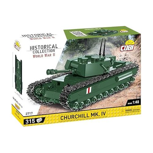  COBI Historical Collection World War II Churchhill MK. IV Tank
