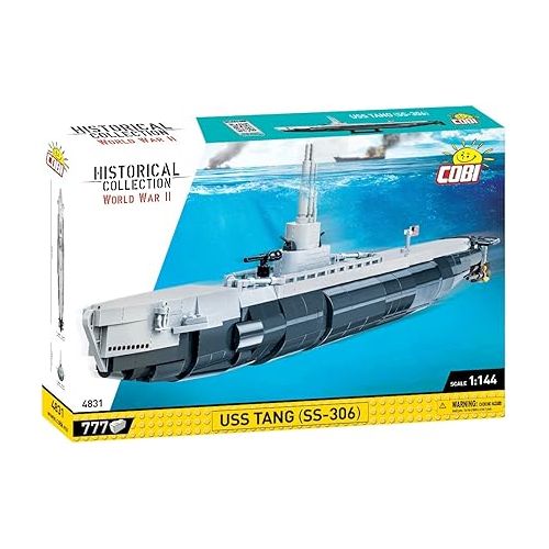  COBI Historical Collection World War II USS TANG (SS-306) Submarine For 9+ years