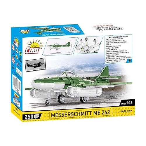  COBI Historical Collection WWII Messerschmitt Me 262 Fighter Plane