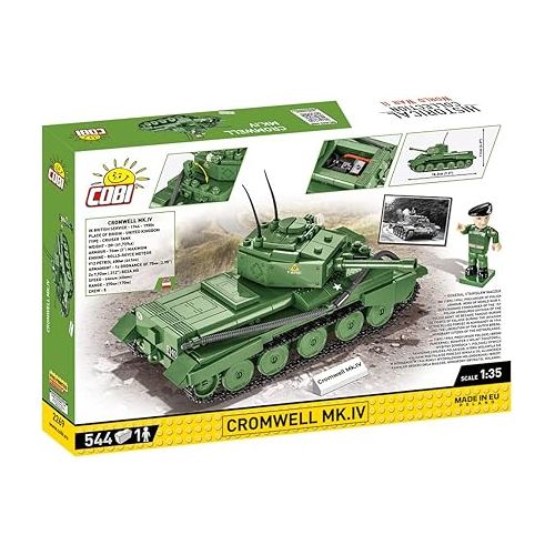  COBI Historical Collection WWII Cromwell MK. IV Tank