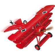 COBI Historical Collection: The Great War Fokker DR.1 Red Baron Plane,7+ years,178 pcs