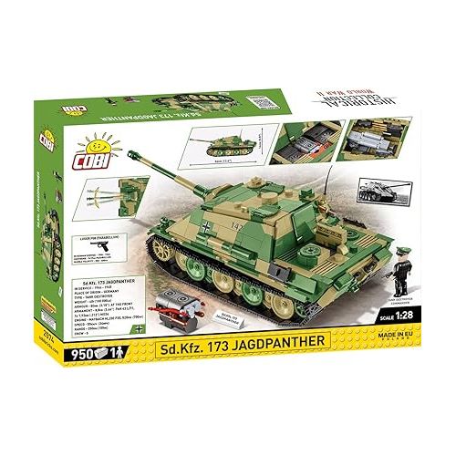  COBI Historical Collection WWII Sd.Kfz. 173 JAGDPANTHER Tank