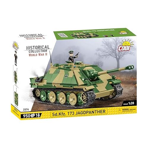  COBI Historical Collection WWII Sd.Kfz. 173 JAGDPANTHER Tank