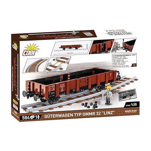  COBI Historical Collection WWII Guterwagen Type Ommr 32 