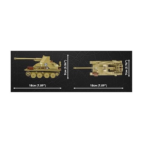  COBI Company of Heroes 3 MARDER III (Sd.Kfz. 139)