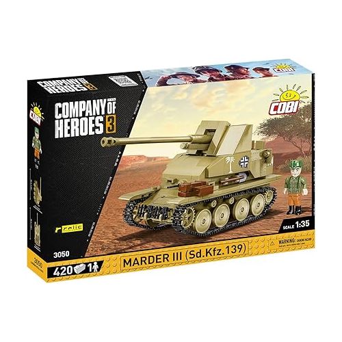  COBI Company of Heroes 3 MARDER III (Sd.Kfz. 139)