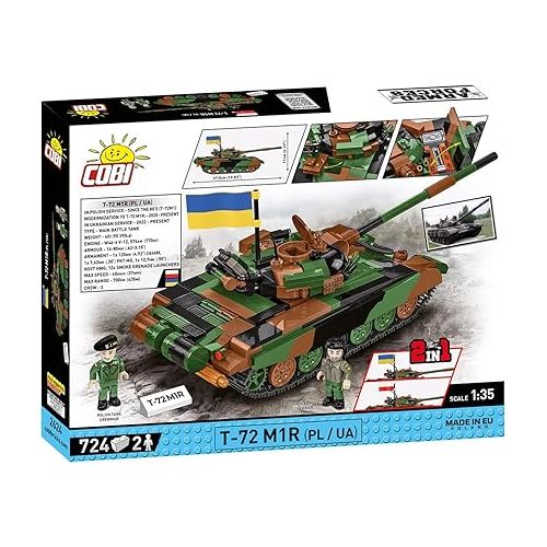  COBI Armed Forces T-72 M1R (PL/UA) Tank