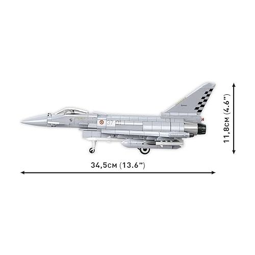  COBI Armed Forces EUROFIGHTER (Italy) Historical Plane