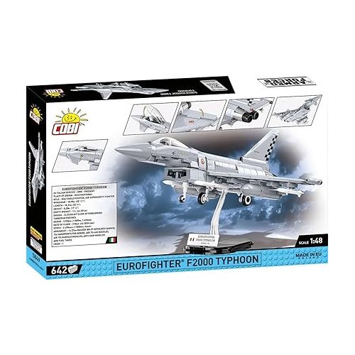  COBI Armed Forces EUROFIGHTER (Italy) Historical Plane