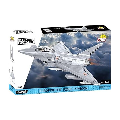  COBI Armed Forces EUROFIGHTER (Italy) Historical Plane