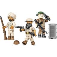 COBI Historical Collection British Special Air Service Figures, Desert Camouflage