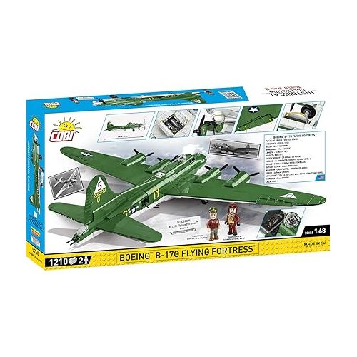  COBI Historical Collection WWII Boeing™ B-17G Flying Fortress™ Aircraft, Army Green