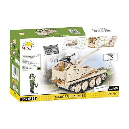  COBI Historical Collection WWII MARDER III Ausf. M Tank