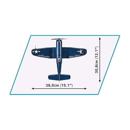  COBI Historical Collection Korean War F4U-4 ™ Corsair® Aircraft