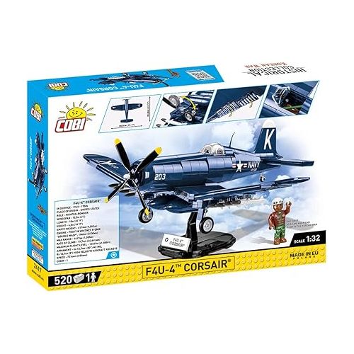  COBI Historical Collection Korean War F4U-4 ™ Corsair® Aircraft