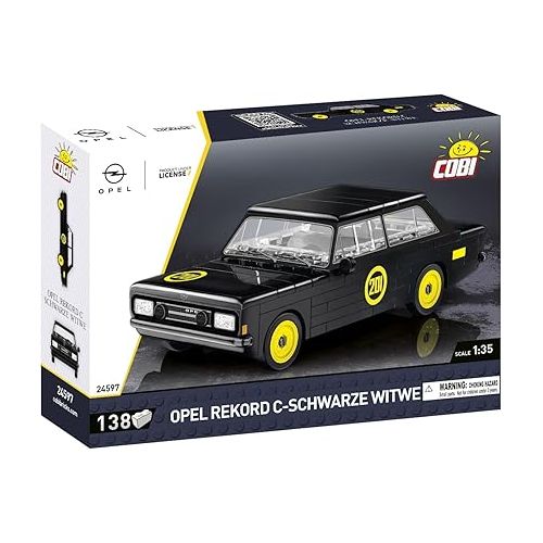  COBI Opel Collection OPEL Rekord C - Schwarze WITWE Vehicle