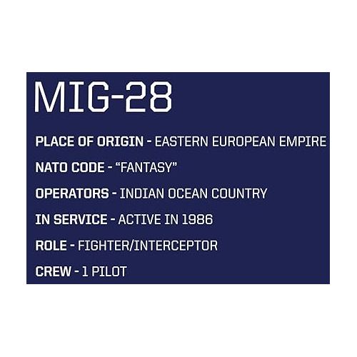  COBI TOP Gun (1986) MIG-28 Aircraft