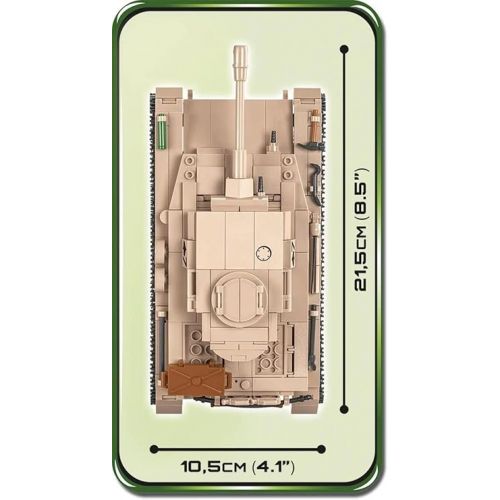  COBI Historical Collection Panzerkampfwagen IV Tank, Beige,559 pieces