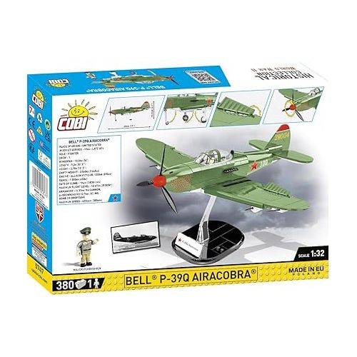  COBI Historical Collection WWII Bell® P-39Q AIRACOBRA® Aircraft